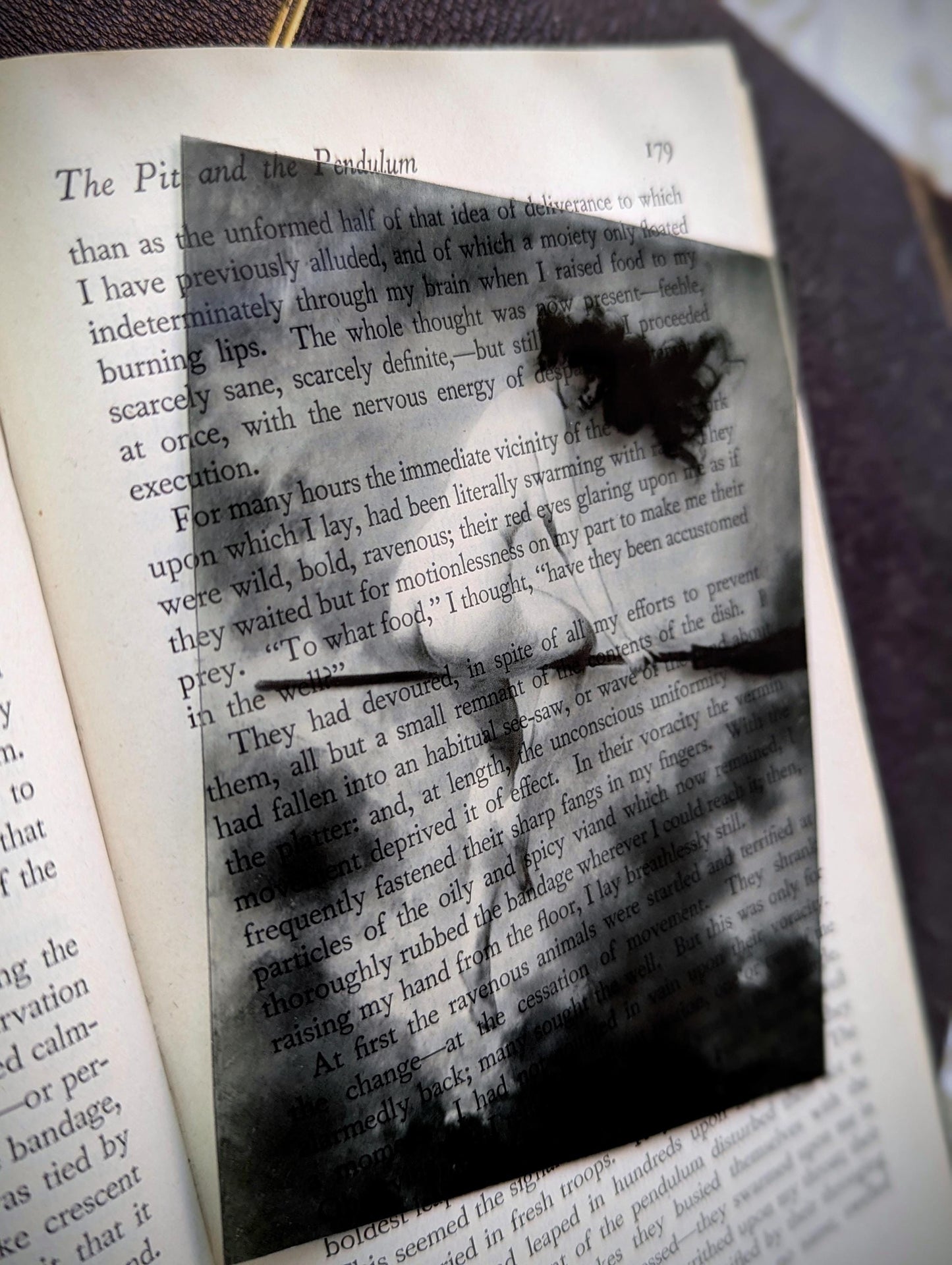 Clear Bookmark Vintage Painting Witch On Her Broom Albert Penot Moody Gloomy Gothic Dark Academia Book Reader Lover Gift Handmade