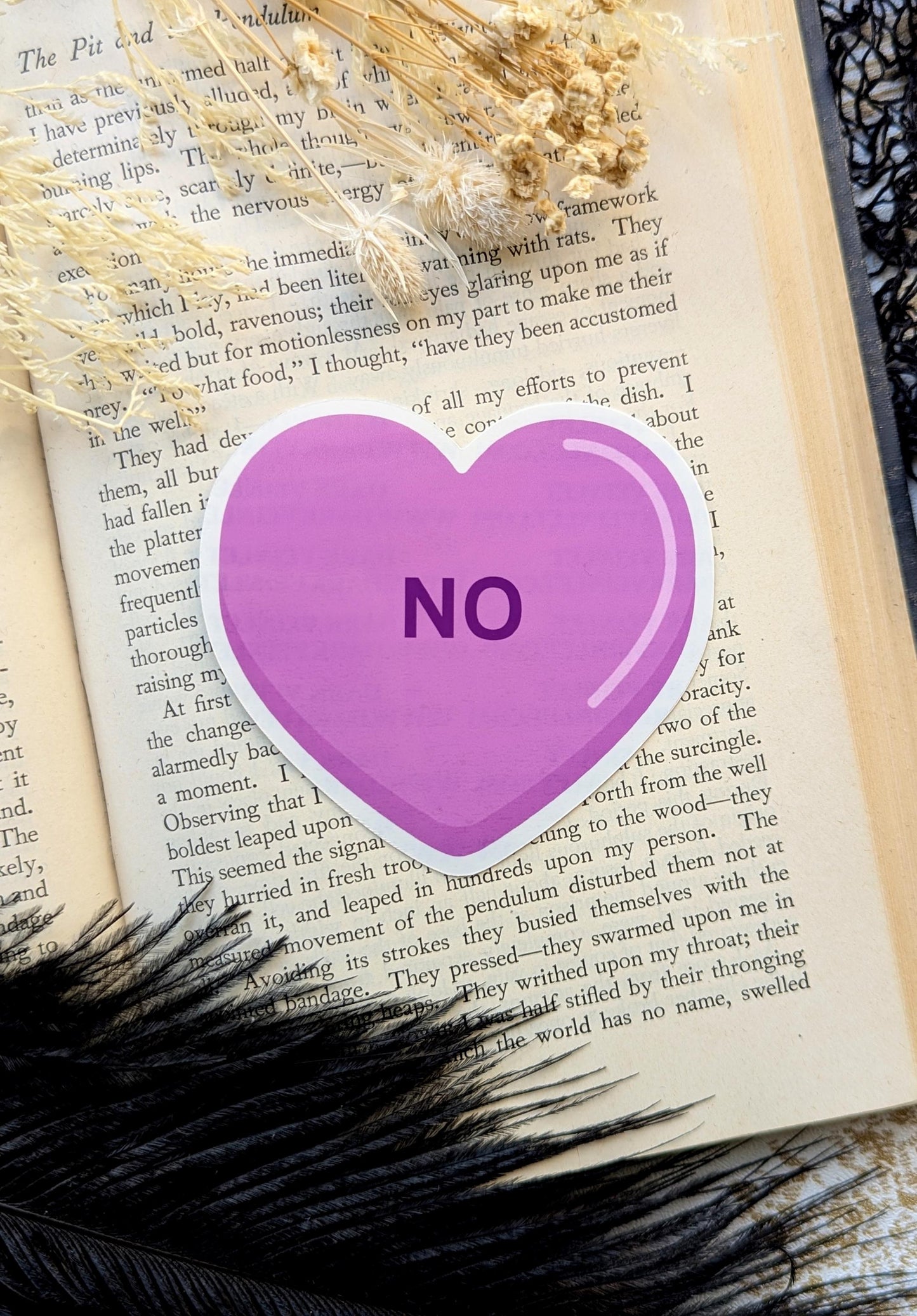 Vinyl Waterproof Sticker Hydroflask Water Bottle Laptop No Candy Hearts Valentines Galentines Valloween Honest Strong Snarky Rude Sassy Gift
