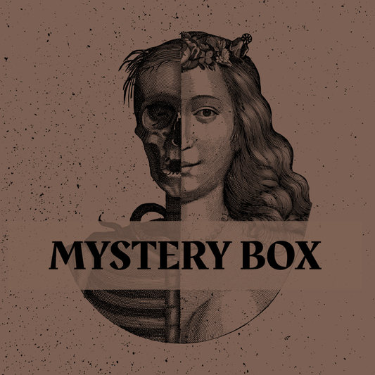 Mystery Box Goth Gothic Spooky Horror Halloween Haunted Creepy Handmade Artist Gift Christmas Holiday Birthday
